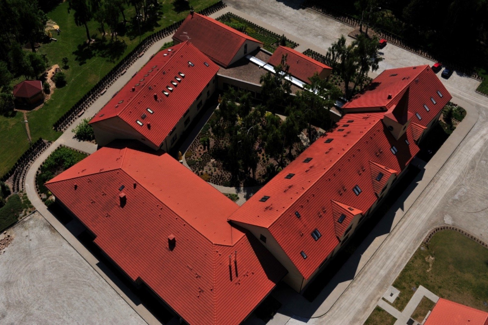 Uroczysko Porszewice z lotu ptaka